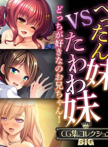 ぺったん妹VSたわわ妹〜どっちが好きなのお兄ちゃん！〜【CG集コレクションBIG】