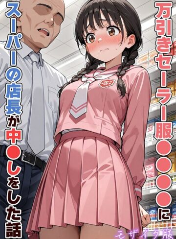 万引きセーラー服●●●●にスーパーの店長が中●しをした話 モザイク版